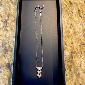 Brighton 3 heart necklace